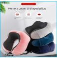 Memory Foam Travel Neck Pillow. 