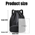 Waterproof Gym Bag Sports Bag with Shoe Compartment, for Sports, School Orange. 