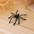 20Pcs/Pack Black Halloween Novelty Toy Plastic Fake Spider Decorative Spiders Haunted House Prop Prank Toys. 