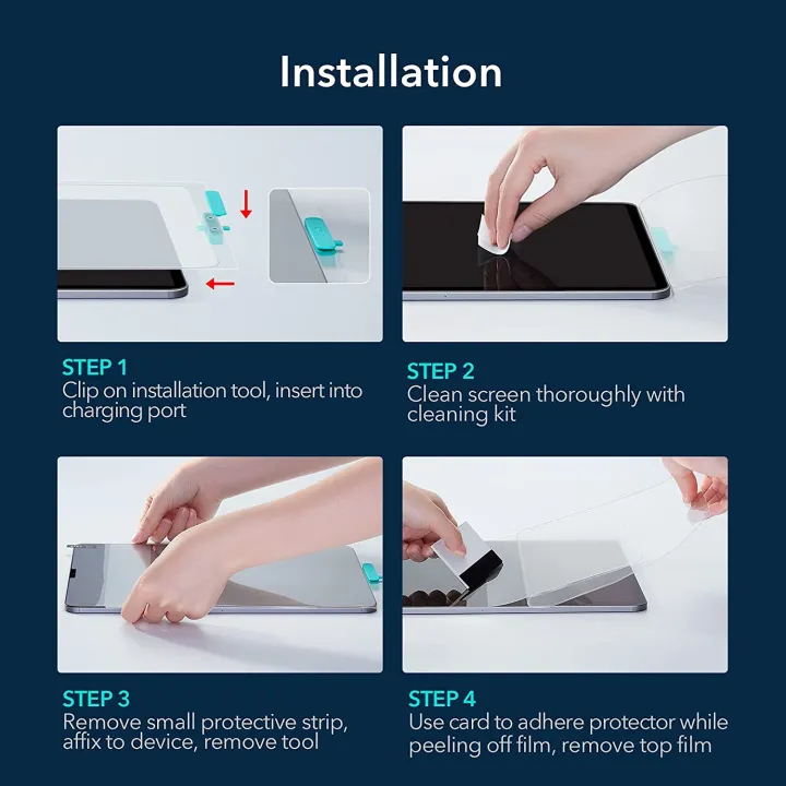 ESR%20Paper%20Feel%20Screen%20Protector%20for%20iPad%20Pro%2012.9%20M1/M2%202022%20/%202021%20&%202020%20&%202018%20%5BSupports%20Pencil%5D%20%5BWrite%20&%20Draw%20Like%20on%20Paper%20-%20Image%209