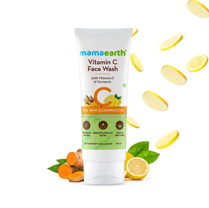 Mamaearth Vitamin C Face Wash 100ml