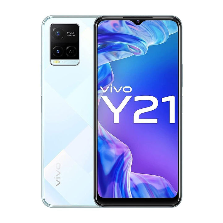 Vivo Y21 (4/ 64GB) l Helio P35 l New Funtouch OS Simplicity and Utter Sophistication I 5000mAh Battery + 18W Fast Charge