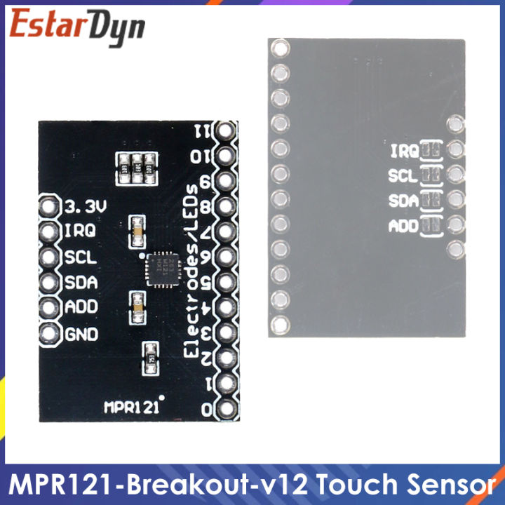 MPR121 Breakout V12 Capacitive Touch Sensor Controller Module I2C ...