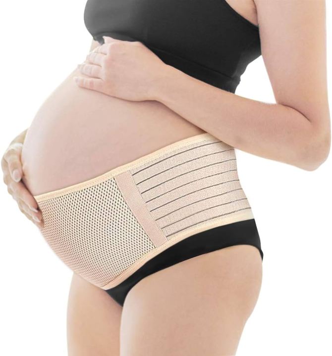 Maternity%20Women's%20Belly%20Band,%20Adjustable%20Pregnancy%20Belly%20Back%20Support%20Band%20For%20Abdomen,%20Pelvic,%20Waist,%20&%20Back%20Pain%20-%20Image%206