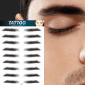 10 Pairs Eyebrow Tattoo for Men Realistic Fake Eyebrows Popular Transfer Sticker Mystic. 