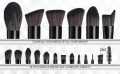 Makeup Brush Set/BS Mall 18Pcs Brush Set/Black Makeup Brush Set. 