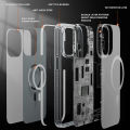 Youngkit Futuristic Magsafe Case For iPhone 12 Pro Max Circuit Design Protective Cover. 