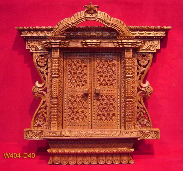 Wooden%20Brown%20Kumari%20%20Door%20Window%2016inch%20by%2014inch%20Aakhi%20Jhayal%20-%20Image%202