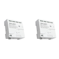 2X Tuya Smart Wifi Motor Switch Module RF 433 Radio Remote Control 4CH Inching Relay for Alexa , 4CH AC85-250V. 