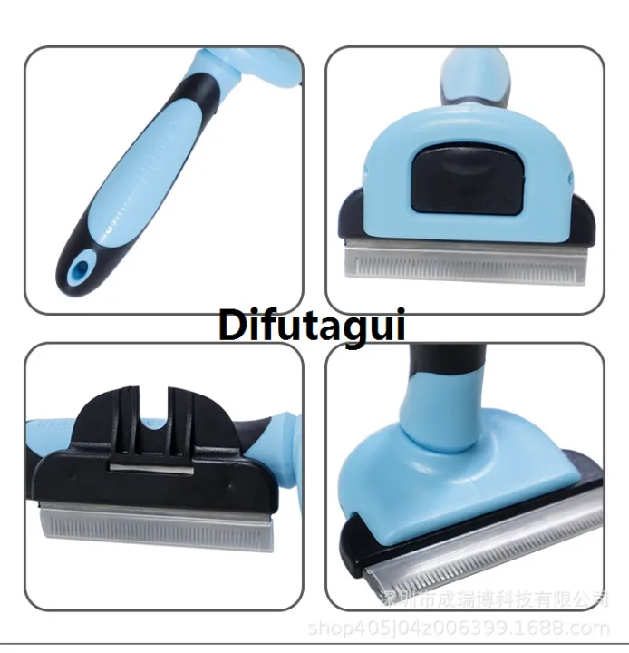 Difutagui%20Combs%20Dog%20Hair%20Remover%20Cat%20Brush%20Grooming%20Tools%20Pet%20Detachable%20Clipper%202025%20Attachment%20Pet%20Trimmer%20Combs%20Supply%20Furmins%20for%20Cat%20Dog%20-%20Image%204
