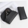 Multifunctional PU Leather Eyeglasses Case Sunglasses Storage Box Soft Bag. 