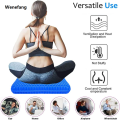 Wenefang Car Pillow Office Cooling Pad Egg Sitter Gel Flex New style Seat Cushion Soft Silicone Honeycomb Design. 