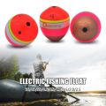 Durable Wutong wood Rock Fishing Electric Fishing Float Fishing Tackle Insertable luminous stick Buoy. 