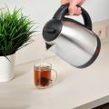1.8L Fast Boiling Electric Kettle - Stainless Steel, Easy & Convenient. 