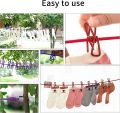 Cloth Drying Rope With Hooks Portable Laundry Drying Line By Godam Online. 