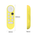 Soft Silicone Case for Google Chromecast Remote Control Protective Cover Shell for Google TV 2020 Voice Remote Control Easy Install. 
