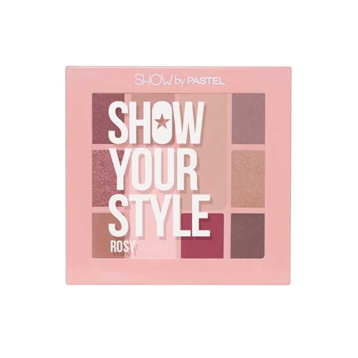 Pastel Show Your Style Eyeshadow Palette Rosy 465 - 8X1.30 G / 2X3.30 G