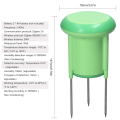NCANRUI Tuya ZigBee Soil Tester Temperature and Humidity Sensor IP66 Grade Waterproof APP Control Support View History. 