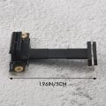 PCIE X1 Riser Cable Dual 90 Degree Right Angle PCIe 3.0 X1 to X1 Extension Cable 8Gbps PCI Express 1X Riser Card 5cm. 