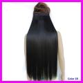 Long Straight Synthetic Hair Extension Piece 5 Clips 2 Feet Long Long Straight Hair. 