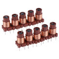 10pcs 12T 0.6uh-1.7uh Adjustable High-Frequency Ferrite Core Inductor Cologo. 