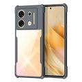 BLKNAIM (4-in-1) NEW For infinix zero 30 4G/infinix zero 30 5G Case Mobile Phone case + Tempered film + Carbon Fiber Back Film + Lens Film. 