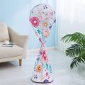 Round Electric Fan Full Body Dust Proof Cover Lace Up Design Comfortable Touch Electric Fan Cover. 