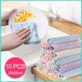High Absorbent Microfiber Kitchen Towel- Pack Of 10. 