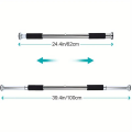 Spn'S Adjustable Doorway Mount Pull Up/ Chin Up Heavy Duty Rod | Door Pull Up Bar | Door Gym Bar | Exercise Rod. 
