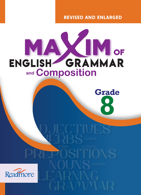 Maxim Of English Grammar and Composition For Class 8
