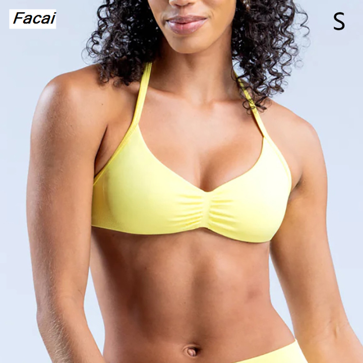 Facai%20Strappy%20Bra%20Women%20Open%20Back%20Gym%20Crop%20Top%20Low%20Support%20Ruched%20Special%20Halter%20Sports%20Bra%20Padded%20Workout%20Yoga%20Tank%20Tops%20-%20Image%206