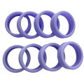 8Pcs Luggage Wheels Protector Silicone Luggage Accessories Wheels Cover For Most Luggage Reduce Noise For Travel Luggage. 