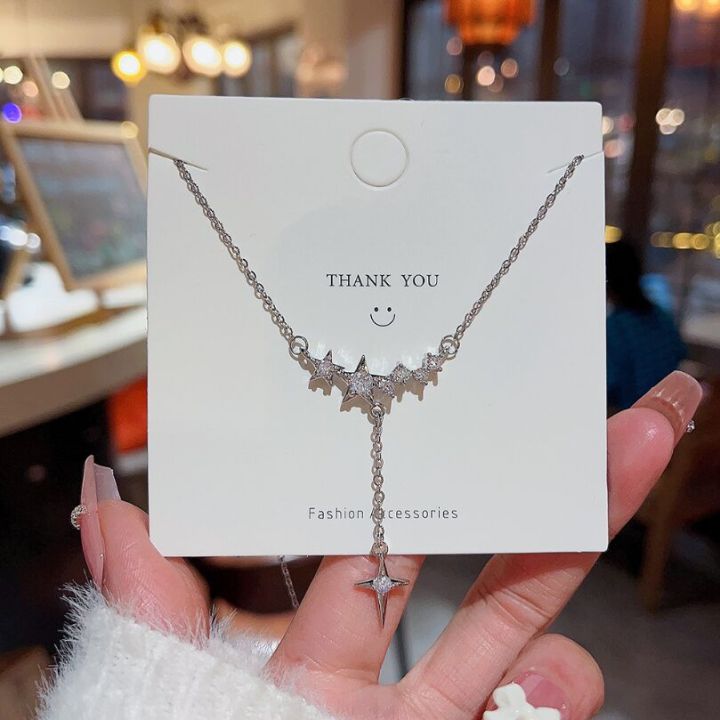 Starlight%20filled%20the%20sky%20zircon%20stone%20tassel%20pendant%20necklace%20for%20women%20girls%20titanium%20steel%20chain%20not%20fade%20necklaces%20-%20Image%203