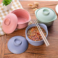 Modeow Soup Container Wear-resistant Reusable Noodle Bowls with Lid. 
