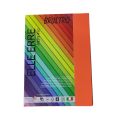 Brustro Elle Erre Coloured Card Stock Craft Paper A4 Size 220 GSM Pack of 9 Sheets. 