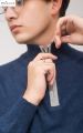 Trikaya Men's Half Zipper Woollen Sweater - King Blue. 