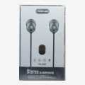 Black Yesplus Stereo Earphone YS-202. 
