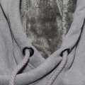 Light Grey Soft Hoodie For Men. 