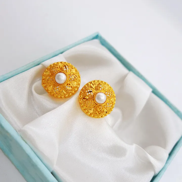 Gold%20Plated%20Moti%20Earring%20Top%20For%20Girls%20And%20Women%20-%20Image%203