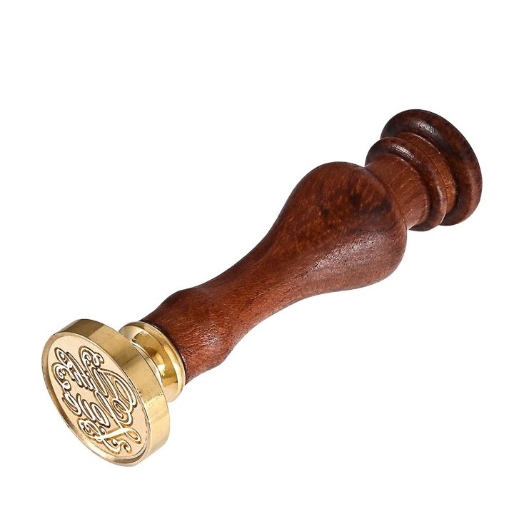 Wax Seal Stamp,"with Love" Wax Stamp Retro Wax Seal Stamp for Wedding Invitations, Signature Design, Envelopes, Cards