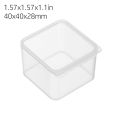 12 Styles Plastic Clips Boxes Jewelry Diamond Container Storage Box Craft Bead Holder Pill Storage Supply. 