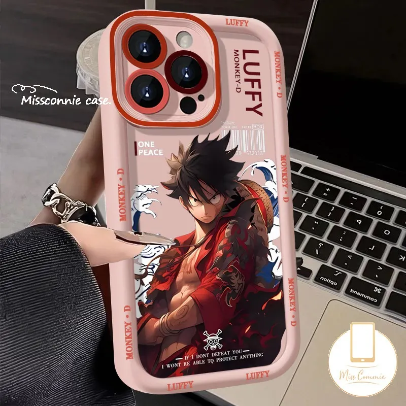 Trendy Brand Cool Luffy Soft Case Compatible for IPhone 16 11 13
