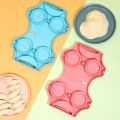 4 in 1 Plastic Dough Press Mold Dumpling Momo Maker Tool. 