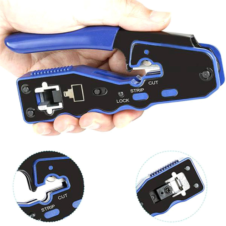 Network%20Lan%20Cable%20Tester%20RJ45%20Crimp%20Tool%20Pass%20Through%20Modular%20CAT6%20Cat5E%20Cat5%20Crimping%20Accessories%20150PCS%20Through%20Connectors%20-%20Image%206