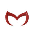 Evil M Logo Emblem Badge Decal for Mazda All Model Car Body Rear Trunk Decal Sticker Nameplate Decor Accessories. 