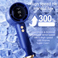 High Speed Adjustable Fan High Speed Handheld Fan for Outdoor Outings Portable Fan B. 