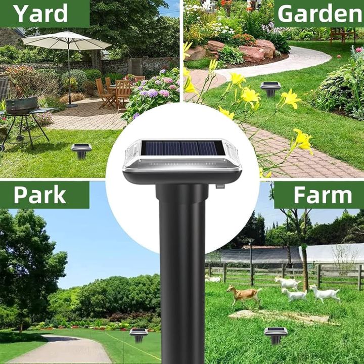 Solar%20Rat/Snake%20Repellent%20for%20Lawn%20Garden%20Outdoor,%20Waterproof%20Ultrasonic%20Pest%20Repeller%20-%20Image%203