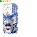 UCUC for Infinix Hot 30 Play Back Cover Cartoon Robot Transparent TPU Ultra Thin Soft Phone Cases. 