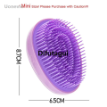 Difutagui Portable mini egg comb for grooming hair and Fashion Hot Selling massaging the scalp, suitable for travel.. 