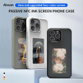 Aixuan S_way NFC Display Screen APP Smart Phone Case For iphone 16 15 14 13 New Pro Max DIY Phone Covers With Protector Back Fundas Battery Free. 